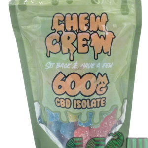 CHEW CREW MEGA PACK – 600mg CBD ISOLATE