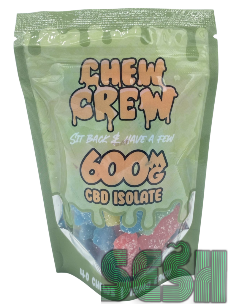 CHEW CREW MEGA PACK – 600mg CBD ISOLATE