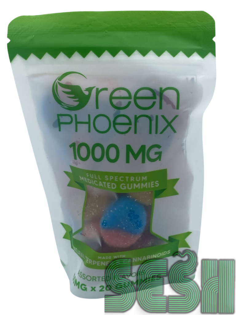 GREEN PHOENIX GUMMIES (1000mg)
