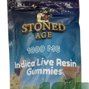 STONED AGE INDICA LIVE RESIN GUMMIES (1000mg)