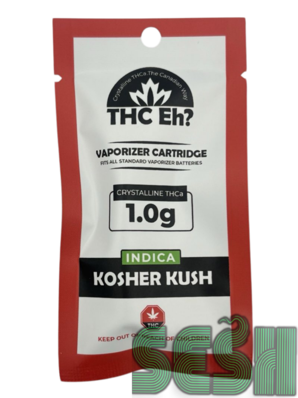 THC EH? CRYSTALLINE THCA VAPE CARTRIDGE – 1.0G - Image 2