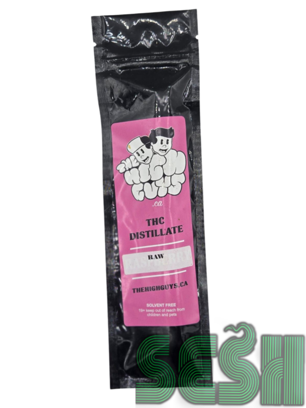 THE HIGH GUYS – THC DISTILLATE (RAW) – RASPBERRY