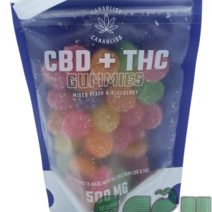 CANABLISS CBD + THC 500mg GUMMIES
