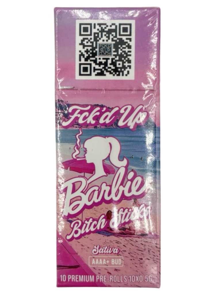 FCK’D UP BARBIE BITCH STCKS SATIVA (PW)